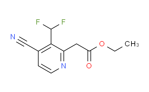 AM109451 | 1805512-21-3 | Ethyl 4-cyano-3-(difluoromethyl)pyridine-2-acetate