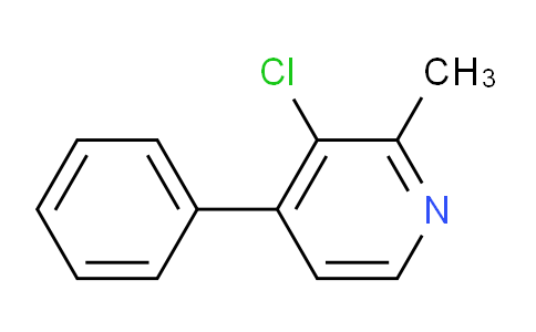 AM109494 | 1807167-81-2 | 3-Chloro-2-methyl-4-phenylpyridine