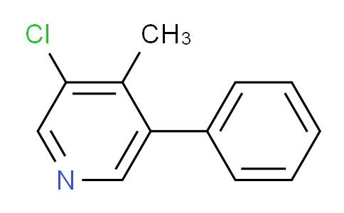 3-Chloro-4-methyl-5-phenylpyridine