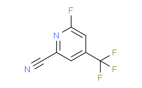 6-Fluoro-4-(trifluoromethyl)picolinonitrile