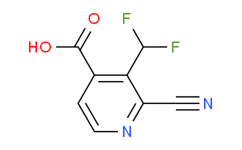 AM109526 | 1804853-26-6 | 2-Cyano-3-(difluoromethyl)isonicotinic acid