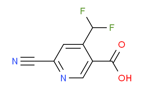 AM109528 | 1807259-85-3 | 6-Cyano-4-(difluoromethyl)nicotinic acid