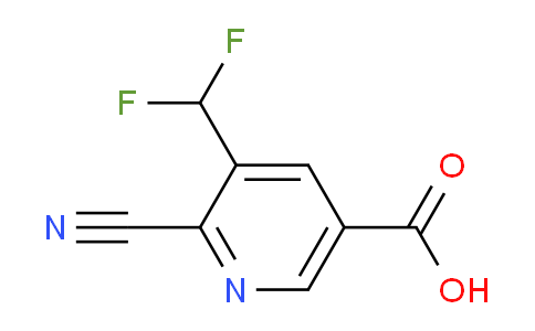 AM109541 | 1805052-34-9 | 6-Cyano-5-(difluoromethyl)nicotinic acid