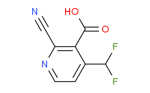 AM109542 | 1805664-16-7 | 2-Cyano-4-(difluoromethyl)nicotinic acid