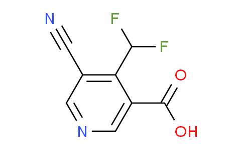 AM109543 | 1804853-41-5 | 5-Cyano-4-(difluoromethyl)nicotinic acid