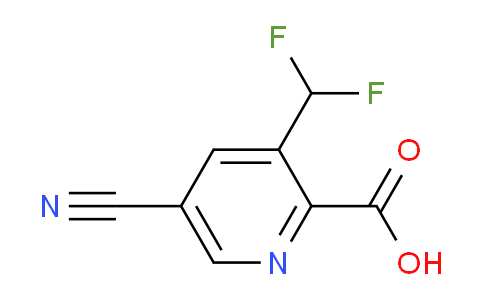5-Cyano-3-(difluoromethyl)picolinic acid