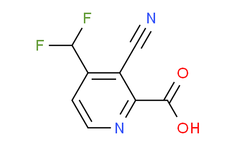 AM109554 | 1807259-96-6 | 3-Cyano-4-(difluoromethyl)picolinic acid