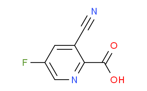 3-Cyano-5-fluoropicolinic acid