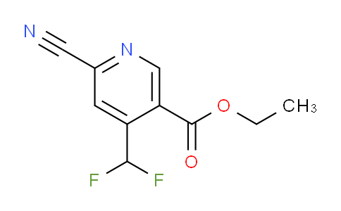 AM109656 | 1807260-18-9 | Ethyl 6-cyano-4-(difluoromethyl)nicotinate