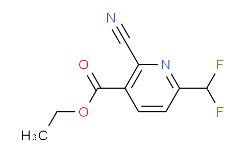 AM109658 | 1804853-65-3 | Ethyl 2-cyano-6-(difluoromethyl)nicotinate