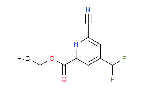 AM109664 | 1806028-48-7 | Ethyl 6-cyano-4-(difluoromethyl)picolinate