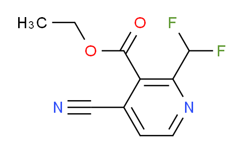 Ethyl 4-cyano-2-(difluoromethyl)nicotinate