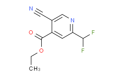 AM109679 | 1804853-88-0 | Ethyl 5-cyano-2-(difluoromethyl)isonicotinate