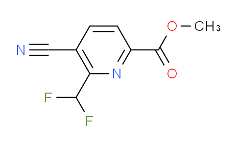 Methyl 5-cyano-6-(difluoromethyl)picolinate