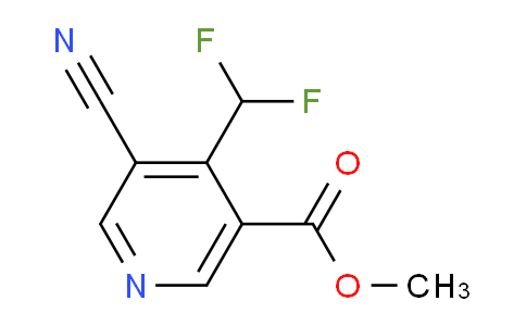 Methyl 5-cyano-4-(difluoromethyl)nicotinate
