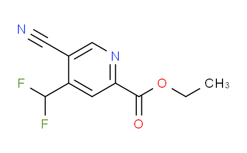 Ethyl 5-cyano-4-(difluoromethyl)picolinate