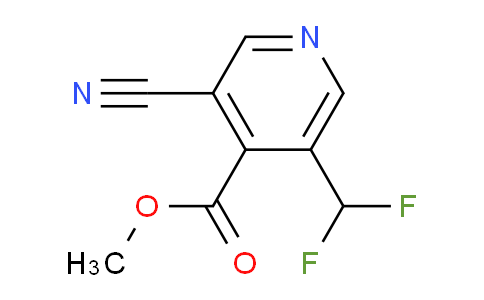 Methyl 3-cyano-5-(difluoromethyl)isonicotinate