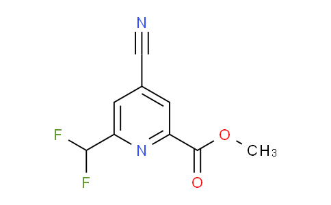 AM109691 | 1804854-12-3 | Methyl 4-cyano-6-(difluoromethyl)picolinate