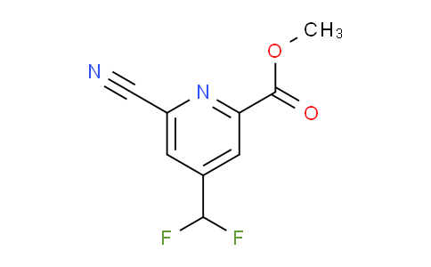 AM109692 | 1805664-41-8 | Methyl 6-cyano-4-(difluoromethyl)picolinate