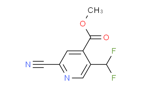 AM109694 | 1805512-47-3 | Methyl 2-cyano-5-(difluoromethyl)isonicotinate