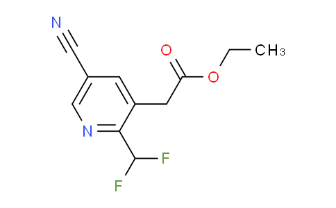 AM109695 | 1807258-85-0 | Ethyl 5-cyano-2-(difluoromethyl)pyridine-3-acetate