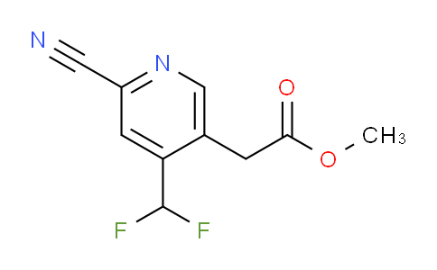 AM109704 | 1805666-15-2 | Methyl 2-cyano-4-(difluoromethyl)pyridine-5-acetate