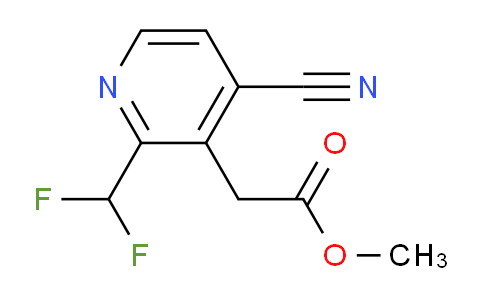 AM109719 | 1804852-84-3 | Methyl 4-cyano-2-(difluoromethyl)pyridine-3-acetate