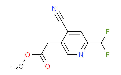 AM109723 | 1807250-85-6 | Methyl 4-cyano-2-(difluoromethyl)pyridine-5-acetate