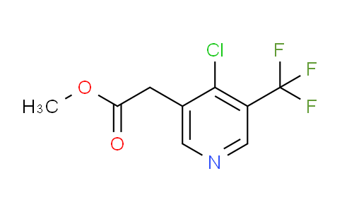AM109895 | 1807287-06-4 | Methyl 4-chloro-3-(trifluoromethyl)pyridine-5-acetate