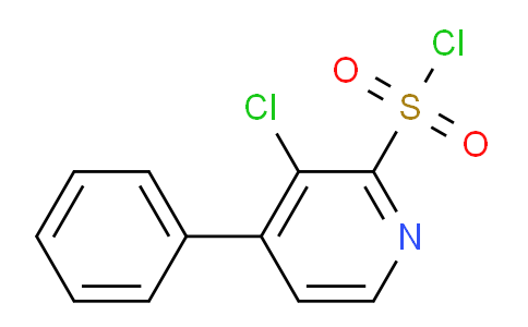 3-Chloro-4-phenylpyridine-2-sulfonyl chloride