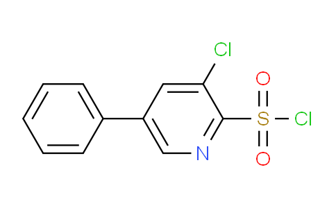 3-Chloro-5-phenylpyridine-2-sulfonyl chloride