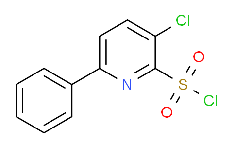 3-Chloro-6-phenylpyridine-2-sulfonyl chloride