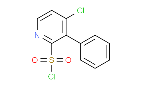 4-Chloro-3-phenylpyridine-2-sulfonyl chloride