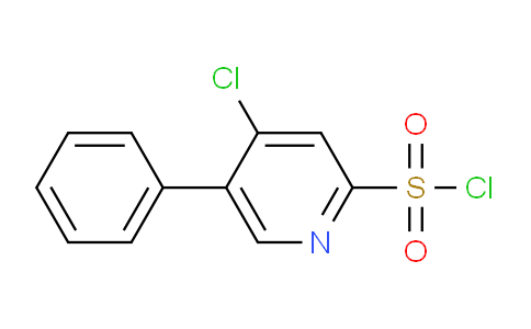 4-Chloro-5-phenylpyridine-2-sulfonyl chloride