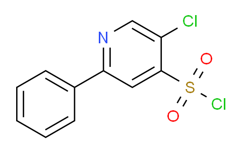 5-Chloro-2-phenylpyridine-4-sulfonyl chloride