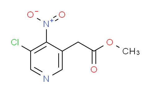 AM109999 | 1805124-84-8 | Methyl 3-chloro-4-nitropyridine-5-acetate