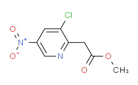 AM110028 | 1805648-11-6 | Methyl 3-chloro-5-nitropyridine-2-acetate