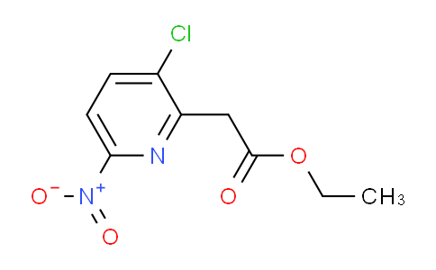 Ethyl 3-chloro-6-nitropyridine-2-acetate