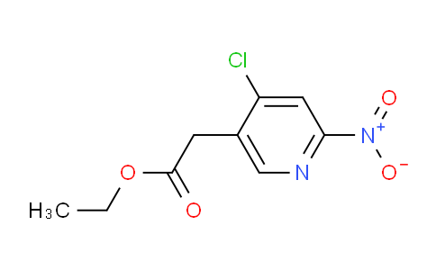 Ethyl 4-chloro-2-nitropyridine-5-acetate