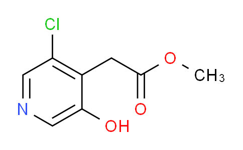 AM110077 | 1805647-08-8 | Methyl 3-chloro-5-hydroxypyridine-4-acetate
