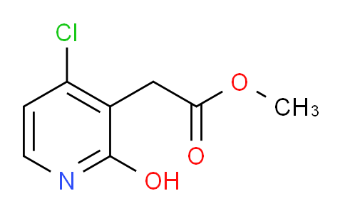 AM110079 | 1807187-47-8 | Methyl 4-chloro-2-hydroxypyridine-3-acetate