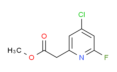 AM110088 | 1807238-56-7 | Methyl 4-chloro-2-fluoropyridine-6-acetate