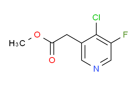 Methyl 4-chloro-3-fluoropyridine-5-acetate