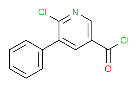 2-Chloro-3-phenylpyridine-5-carbonyl chloride