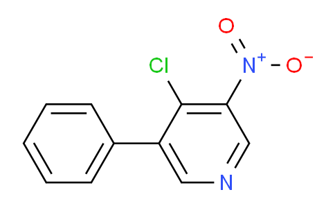 4-Chloro-3-nitro-5-phenylpyridine
