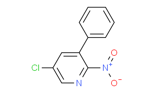 5-Chloro-2-nitro-3-phenylpyridine