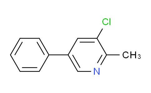 AM110226 | 1807276-89-6 | 3-Chloro-2-methyl-5-phenylpyridine