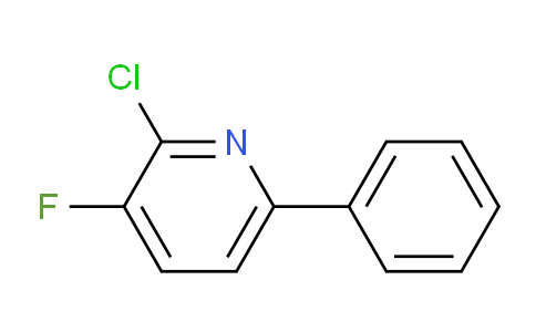 2-Chloro-3-fluoro-6-phenylpyridine