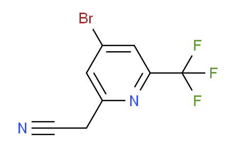 AM110292 | 1805558-92-2 | 4-Bromo-2-(trifluoromethyl)pyridine-6-acetonitrile
