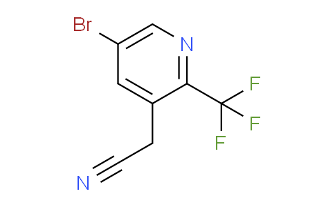 AM110296 | 1807185-76-7 | 5-Bromo-2-(trifluoromethyl)pyridine-3-acetonitrile